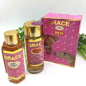 Grace duo antitache gommant lotion and serum
